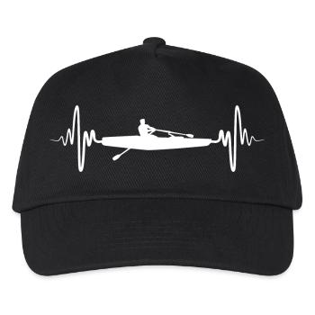 La godille - Casquette de baseball Enfant - noir - Devant