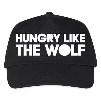 HUNGRY LIKE THE WOLF - Kids’ Baseball Cap - black - Front