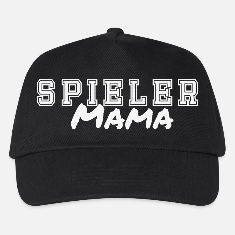 Spieler Mama - Kinder Basecap - Schwarz
