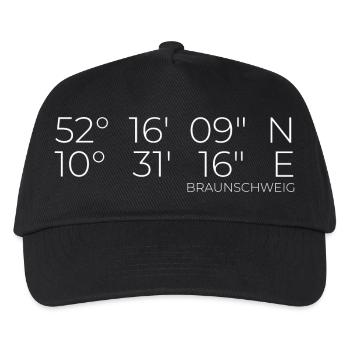 Coordinates Brunswick - Kids’ Baseball Cap - black - Front