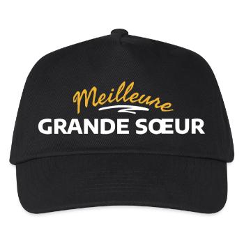 Vintage Florale eklektische Cousinade - Kinder Basecap - Schwarz - Vorne