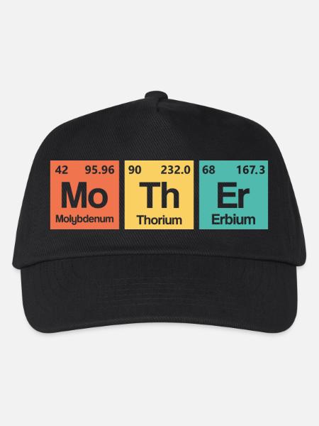 Mother element - Kids’ Baseball Cap - black