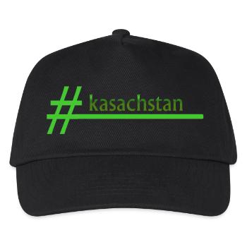 Geschenk für kasachstan - Kinder Basecap - Schwarz - Vorne
