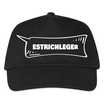 Screed layers - Kids’ Baseball Cap - black - Front