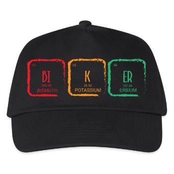 Tableau périodique - Casquette de baseball Enfant - noir - Devant