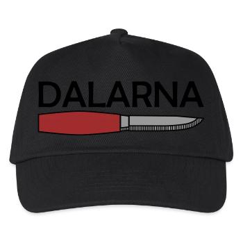 Dalarna - Kinder Basecap - Schwarz - Vorne