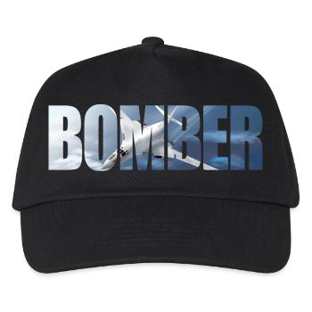 Bomber Tu-160 - Kinder Basecap - Schwarz - Vorne