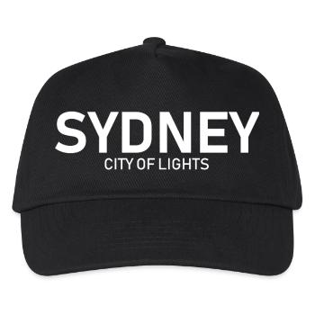 Sydney - City of Lights - Australia - Australien - Kids’ Baseball Cap - black - Front