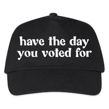 Relive the day you voted for - Kids’ Baseball Cap - black - Front