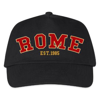 Rome_Est_1985 - Kinder Basecap - Schwarz - Vorne