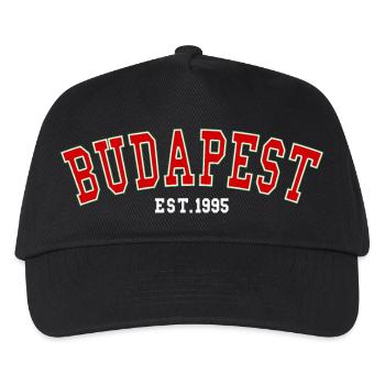 Budapest_Est_1995 - Kinder Basecap - Schwarz - Vorne