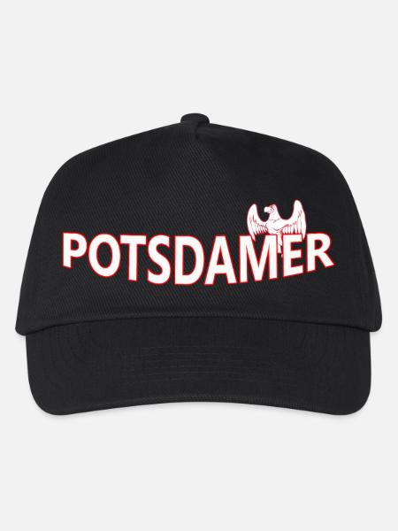 POTSDAMER - Kinder Basecap - Schwarz