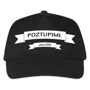 POZTUPIMI 993 - Kinder Basecap - Schwarz - Vorne