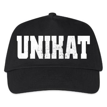 Unikat Einzigartig Individuell Selbstwert Unique - Kinder Basecap - Schwarz - Vorne
