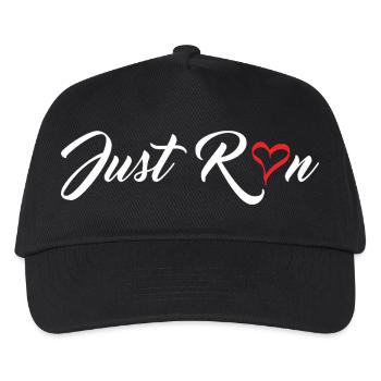 Cours juste - Casquette de baseball Enfant - noir - Devant