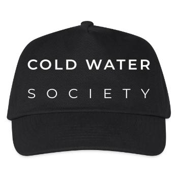 COLD WATER SOCIETY - Kids’ Baseball Cap - black - Front