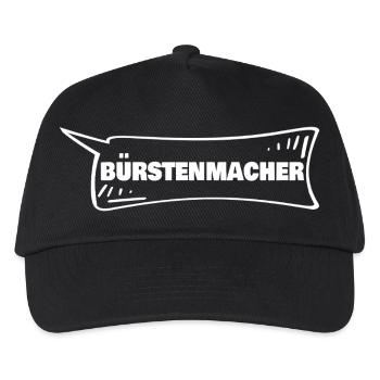 Trainee Buerstenmach - Kids’ Baseball Cap - black - Front