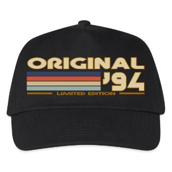 1994 - Kinder Basecap - Schwarz - Vorne