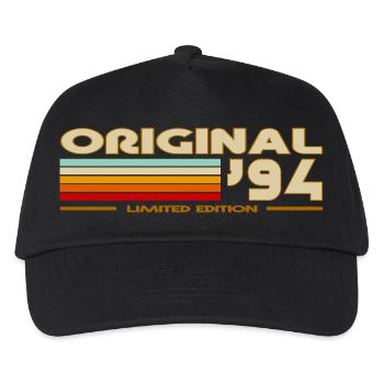 1994 - Kinder Basecap - Schwarz - Vorne