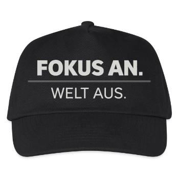 Success, Focus, Trust - Kids’ Baseball Cap - black - Front