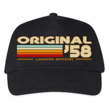 1958 - Kids’ Baseball Cap - black - Front