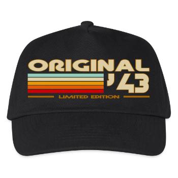 1943 - Kinder Basecap - Schwarz - Vorne