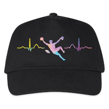 Battement de cœur de Boulderer Bloc Bloc - Casquette de baseball Enfant - noir - Devant