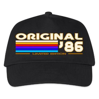 1986 - Kids’ Baseball Cap - black - Front
