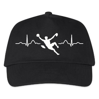 Battement de cœur de Boulderer Bloc Bloc - Casquette de baseball Enfant - noir - Devant