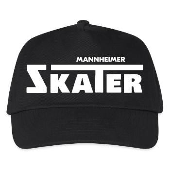 Mannheimer Skater, / Mannheim, skating - Kinder Basecap - Schwarz - Vorne