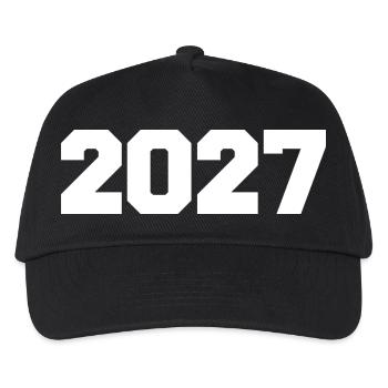 2027 - Kids’ Baseball Cap - black - Front