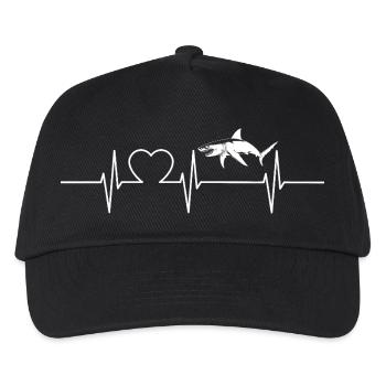 Great White Shark Great White Shark - Kids’ Baseball Cap - black - Front