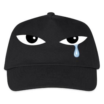 La Larme Bleue - Casquette de baseball Enfant - noir - Devant