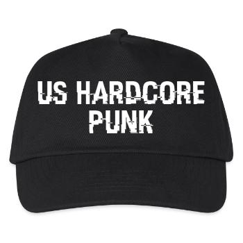 US Hardcore Punk - Kinder Basecap - Schwarz - Vorne