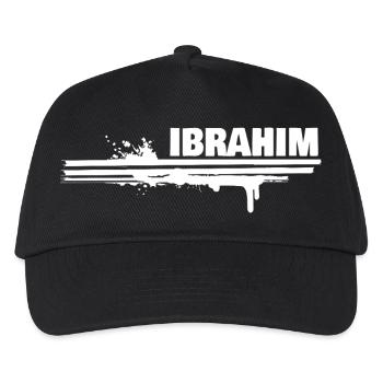 Painting Ibrahim - Kids’ Baseball Cap - black - Front