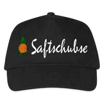 Saftschubse - Kinder Basecap - Schwarz - Vorne
