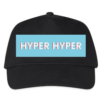 HYPER HYPER Pixel - Kinder Basecap - Schwarz - Vorne