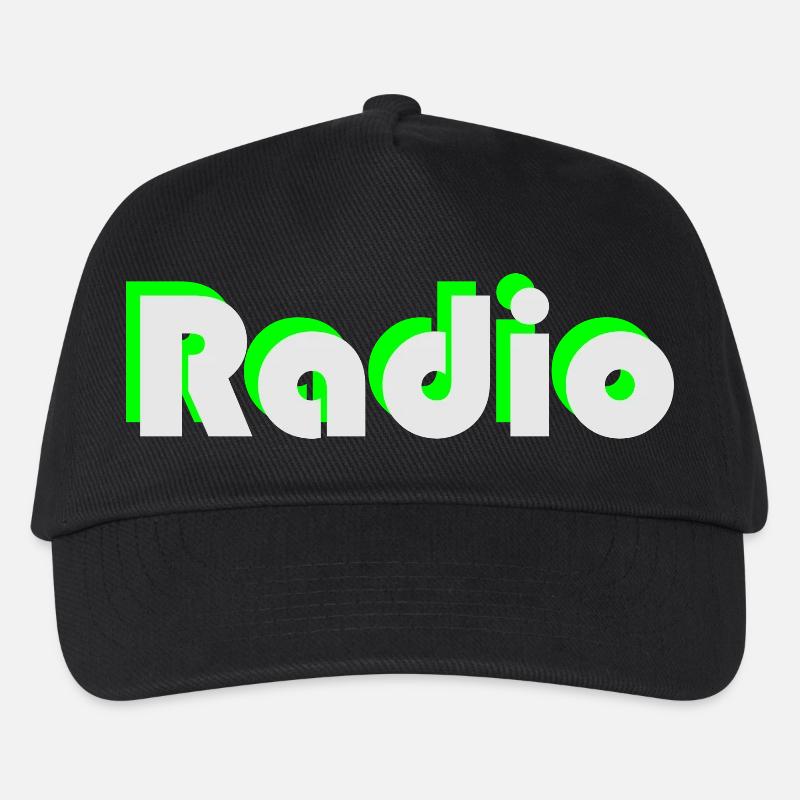 Radio - Casquette de baseball Enfant - noir