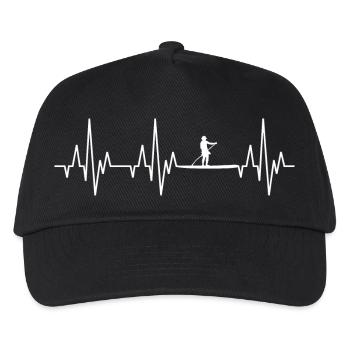 Heartbeat Stand Up Paddle Paddle Stand Up Paddle - Casquette de baseball Enfant - noir - Devant