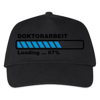 Thèse de doctorat - Casquette de baseball Enfant - noir - Devant