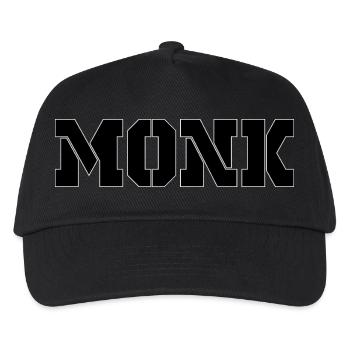 MONK black - Kids’ Baseball Cap - black - Front