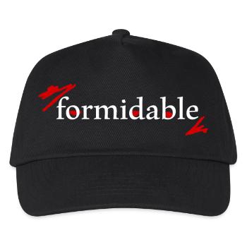 impressively formidable, the statement for YOU! - Kids’ Baseball Cap - black - Front
