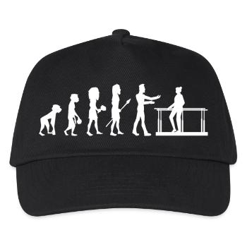 Evolution Masseur Physiotherapist Humor Physio - Kids’ Baseball Cap - black - Front