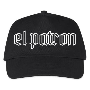 El Patron – Der Top G Look - Kinder Basecap - Schwarz - Vorne