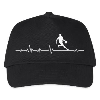 Basketball Basketball Player - Kids’ Baseball Cap - black - Front
