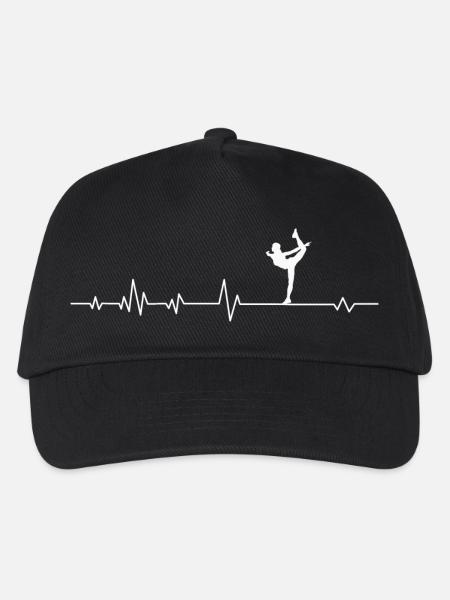 Ballett Ballerina - Kinder Basecap - Schwarz