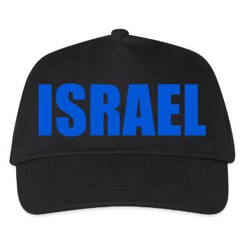 Israel - Kinder Basecap - Schwarz - Vorne