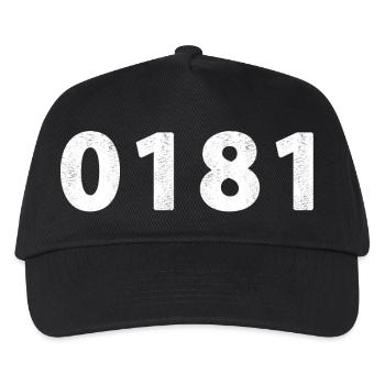 0181 Brielle Hellevoetsluis Oostvoorne Heenvliet - Kids’ Baseball Cap - black - Front
