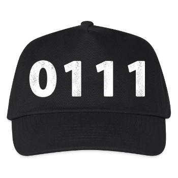 0111 Zierikzee Dreischor Renesse Bruinisse - Kids’ Baseball Cap - black - Front