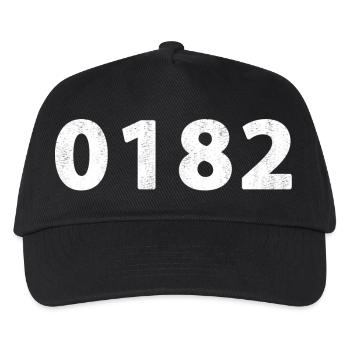 0182 Gouda Schoonhoven Reeuwwijk Vlist Moordrecht - Kids’ Baseball Cap - black - Front